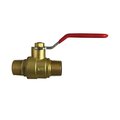 Midland Metal Ball Valve, Mini, 18 Nominal, MNPT, 200 psi WOG, 20 to 250 deg F, Media Gas, Oil and Water, Leve 944107